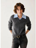 MAGLIONE PALPITI, 005 GRIGIO, thumb