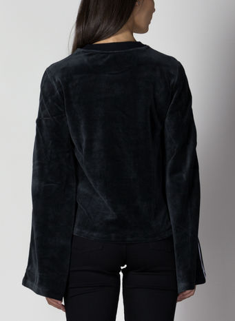 FELPA VELLUTO, BLACK, small