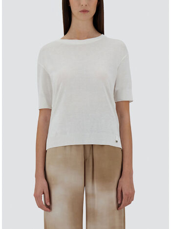 T-SHIRT BASIC ESSENTIAL, 1000 BIANCO, small