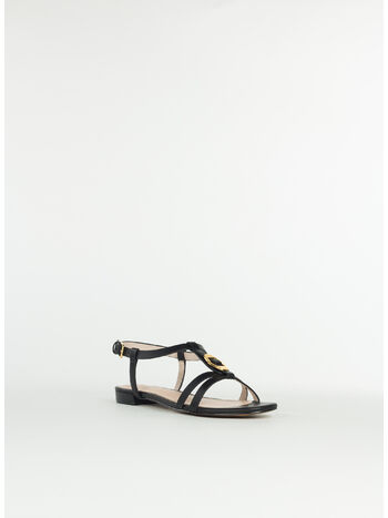SANDALO CHARA SMOOTH, 001 NOIR, small