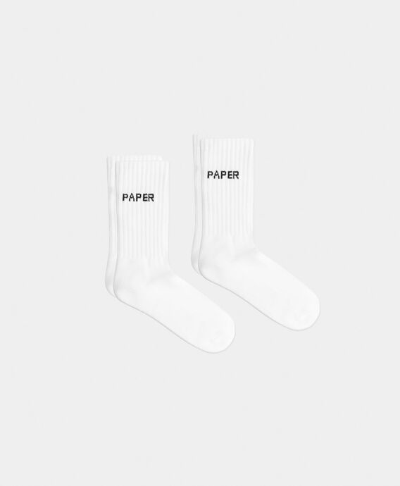 CALZINI ETYPE 2 PAIA, WHITE, medium