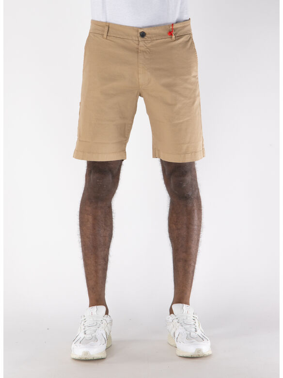 SHORT CHINO STRETCH GABARDINE, 015 BEIGE, medium