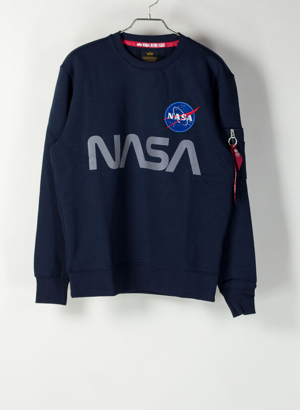 ALPHA INDUSTRIES FELPA NASA Uomo | Selecteur
