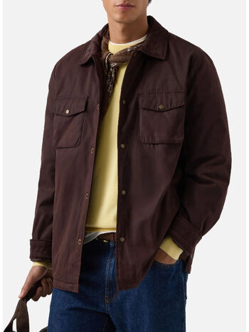 GIUBBOTTO BEXLEY WAX, 00022M 18H DARK BROWN, small