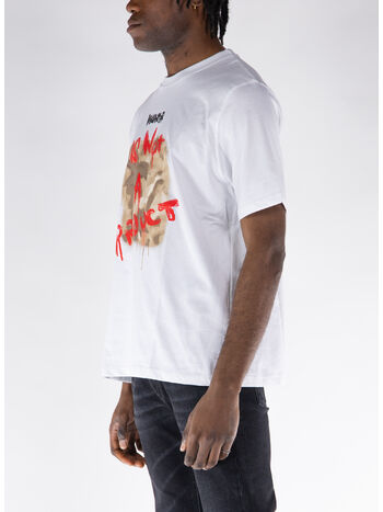 T-SHIRT GRAFFITI, BIANCO, small
