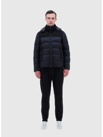PIUMINO CON CAPPUCCIO, 9200 BLU NAVY, small