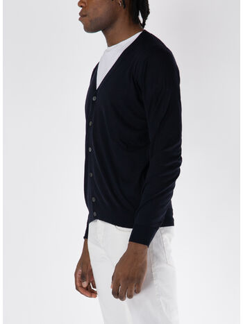 CARDIGAN CON SCOLLO A V, 890, small