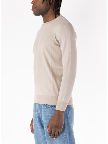 MAGLIONE GIROCOLLO RASATO, 16 SABBIA, small
