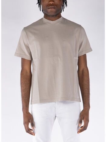 T-SHIRT GIROCOLLO, 10 SAND, small
