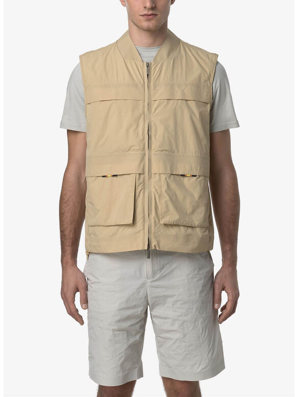 GILET ERHIN COTTON LIKE, WBJ BEIGE ROPE, medium