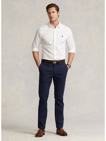 CAMICIA OXFORD, WHITE, small