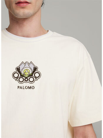 T-SHIRT PUMA X PALOMO GRAPHIC TEE, 65 WARM WHITE, small