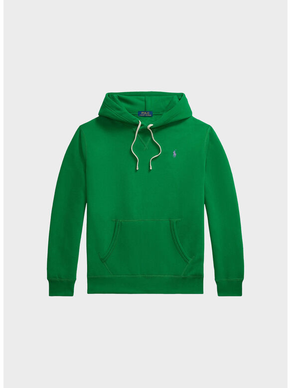 FELPA HOODIE CON LOGO, CRUISE GREEN, medium
