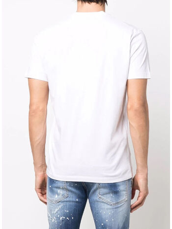 T-SHIRT ICON, 989 WHITE/BLACK, small