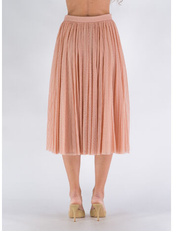 GONNA IN TULLE FLOCCATO, 181 CARNE, small