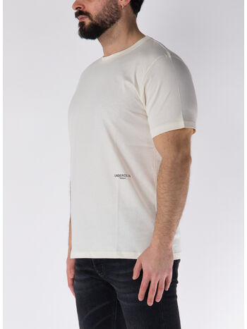T-SHIRT GIROCOLLO A MANICHE CORTE, , small