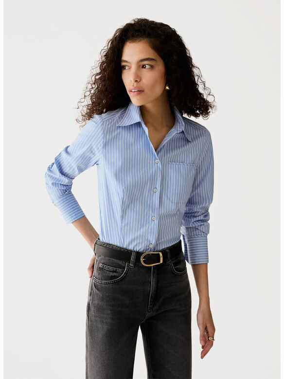 CAMICIA MARGARET, 003 FONDO AZZURRO, medium