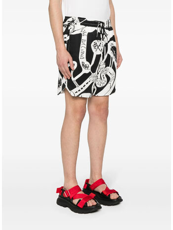SHORTS STRADA SILK, 0119 BLACK/WHITE, small