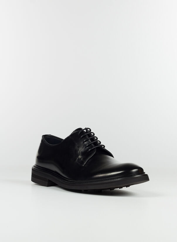 SCARPA DERBY CLASSICO, NERO, large