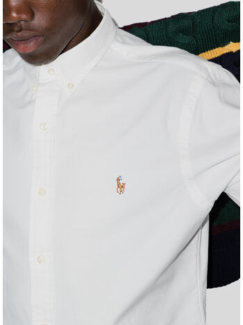 CAMICIA OXFORD, BSR WHITE, small