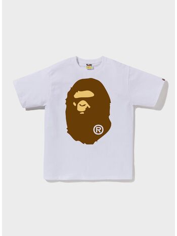 T-SHIRT BIG APE HEAD, WHITE, small