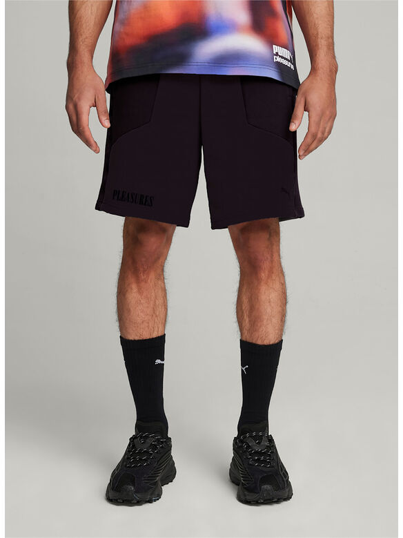 SHORTS PUMA X PLEASURES, 01 Puma Black, medium