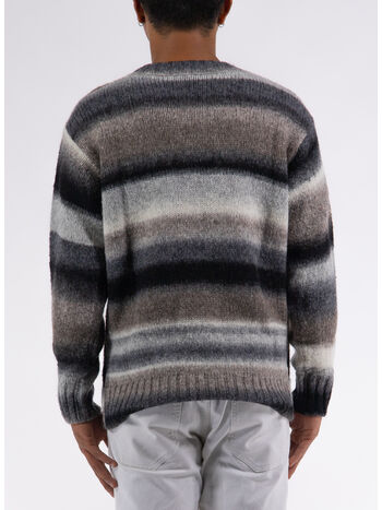 MAGLIONE GIROCOLLO RIGATO, , small