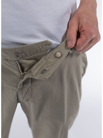 PANTALONE CON TASCHE AMERICANE, 5009 BEIGE, small