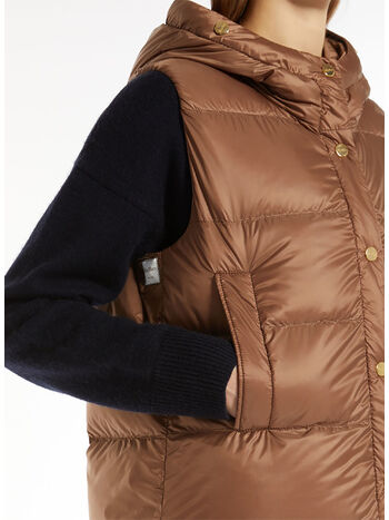 GILET REVERSIBILE JSOFT, 027 BROWN, small