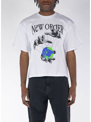 T-SHIRT NEW ORDER, 001 WHITE, small