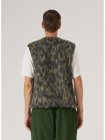 GILET DOLCE FLEECE, CHARCOAL, small
