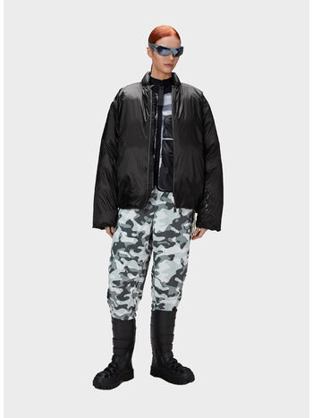 GIACCA BOMBER KEVO PUFFER, 01 BLACK, small