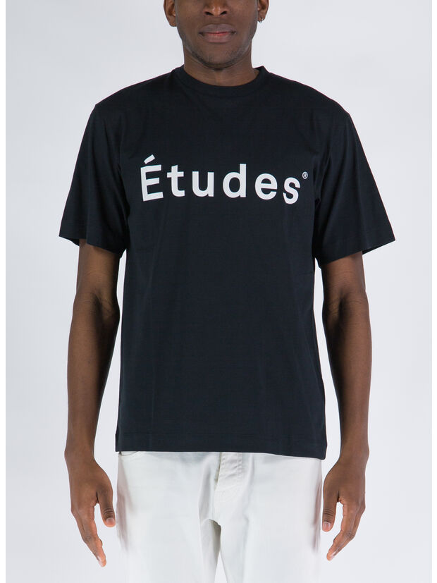 T-SHIRT WONDER ETUDES, BLACK, large