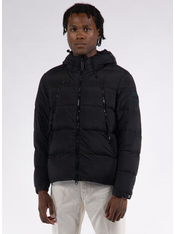 GIACCA CON CAPPUCCIO, 000 BLACK, small