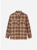 CAMICIA CAMBRY FLANNEL, 00098M TARTAN 1118 EMB, thumb