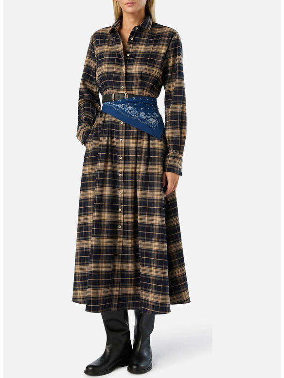 ABITO ALYS FLANNEL, 04103M TARTAN 1161, medium