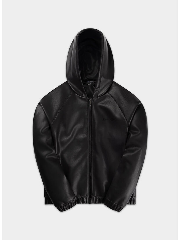 GIACCA PU SCUBA, BLACK, large