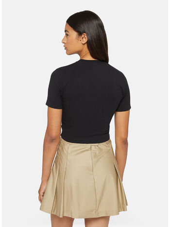 T-SHIRT GARDEN PLAIN, BLK1 BLACK, small