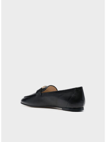 MOCASSINO T TIMELESS IN PELLE, B999 NERO, small