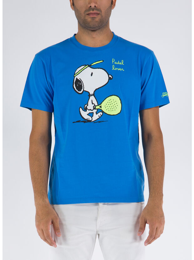 T-SHIRT ARNOT EMB SNOOPY PADEL LOVER, 00770C ROYAL, large