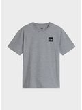 T-SHIRT EVOLUTION BOX HALF DOME, CQO1 TNF Pale Grey Heather, thumb