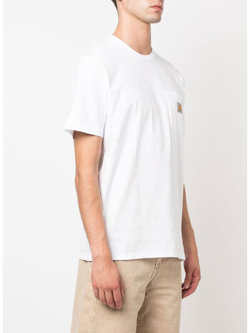 T-SHIRT POCKET, 02XX WHITE, small