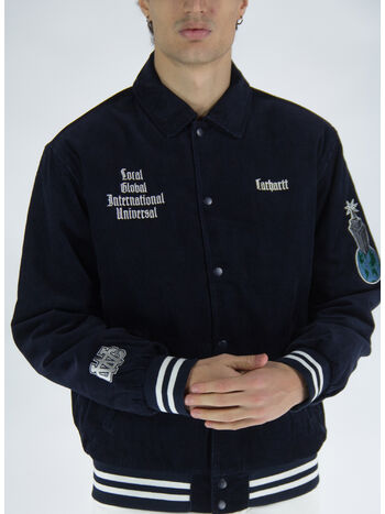 GIACCA LETTERMAN, 0COXX DARK NAVY/WAX, small