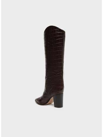 STIVALE CON TACCO, BROWN, small