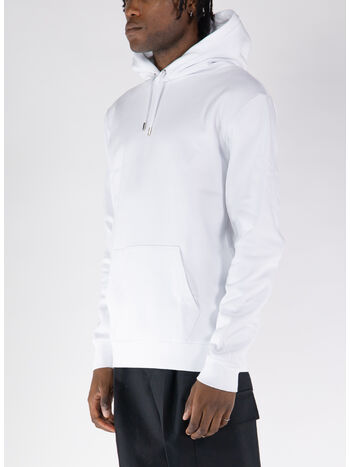 FELPA HOODIE INFLUENCER, WHITE, small