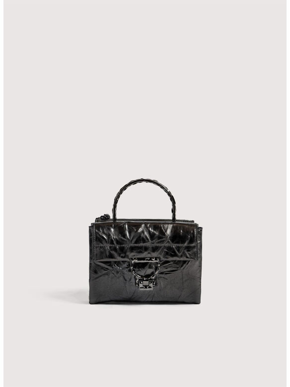 BORSA ARLETTIS DROPLET, Y48 GUN METAL, medium