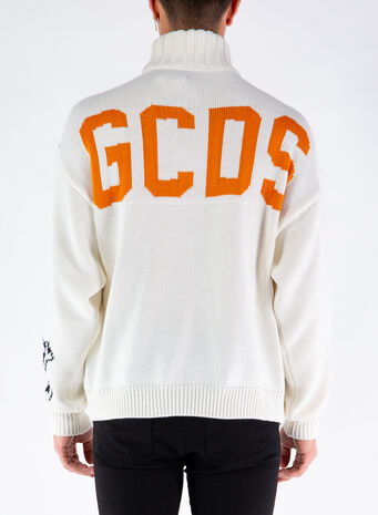 MAGLIONE TURTLENECK, 66DARKWHITE, small