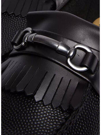 MOCASSINO ADRIAN SNAFFLE, BLACK, small