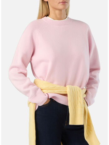 MAGLIONE DELPHINE WOOL, 00006M 21 PINK, small