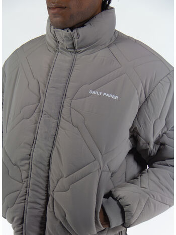 GIUBBOTTO RUNAKO PUFFER, GREY FLANNEL, small